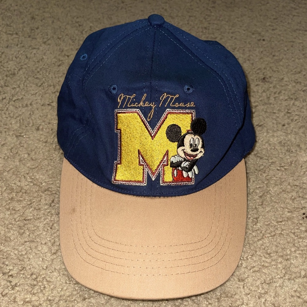 Disney Adult Unisex Embroidered Mickey Mouse Baseball Hat/Cap